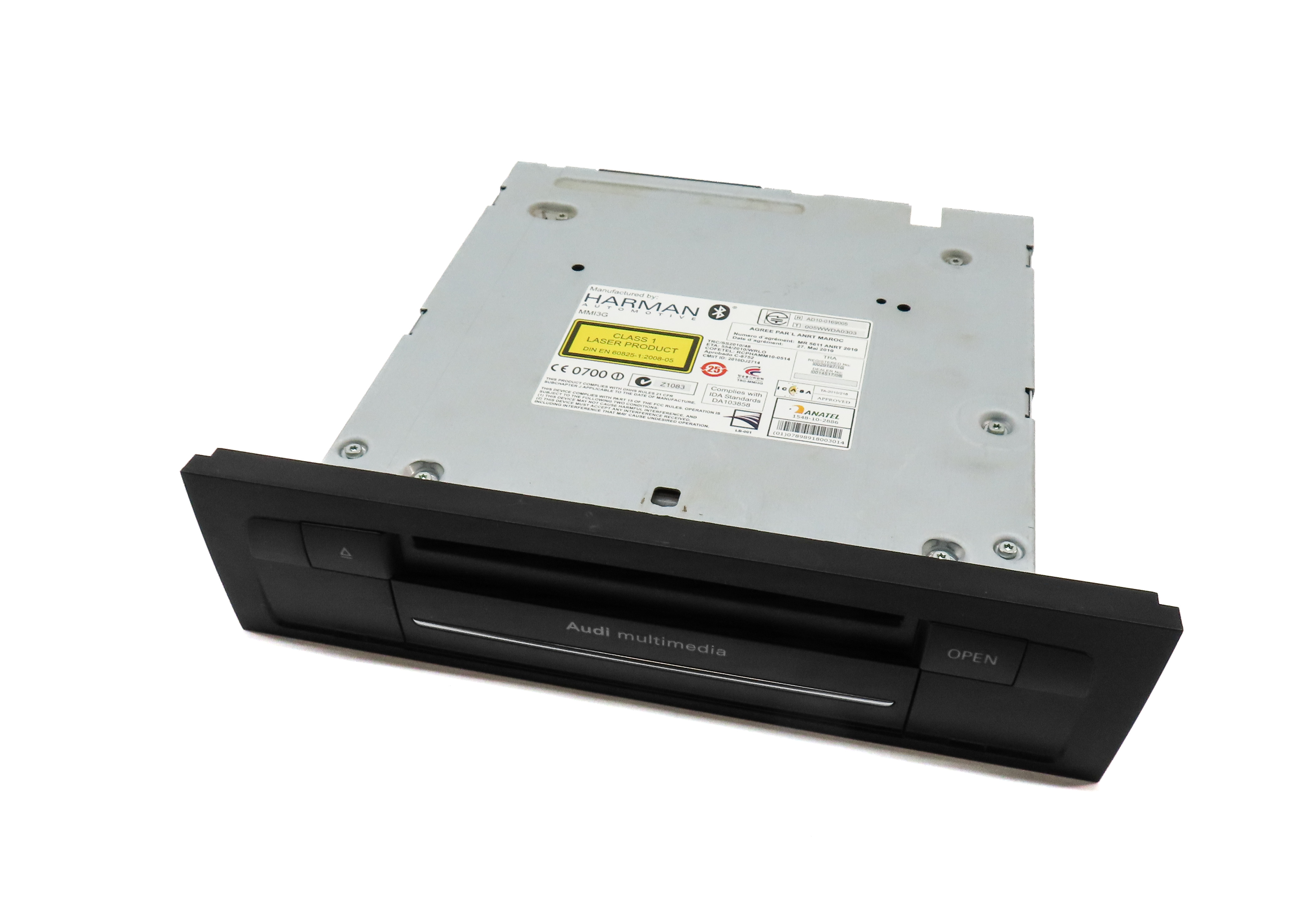 2012 AUDI Q7 (4L) RADIO STEREO SD SIM CD PLAYER MMI MULTIMEDIA PLAYER — exact item pictured